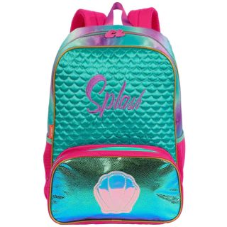 Mochila Infantil De Costas Mermaid E Lancheira Sestini Luxo em Oferta na Shopee
