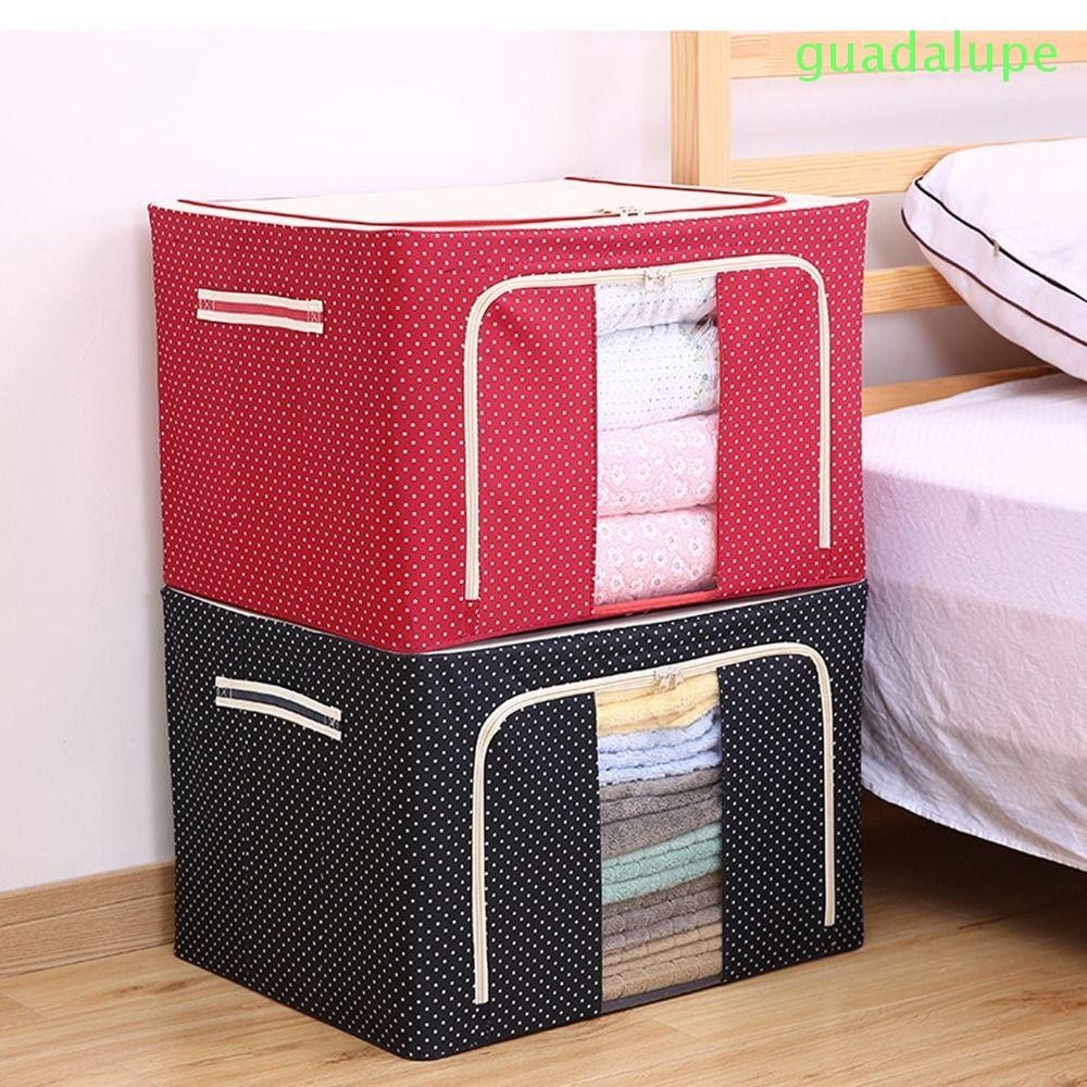 Organizador Multiuso Caixa Organizadora De Guarda Roupa Flexivel Com Ziper 50x40x30cm Grande