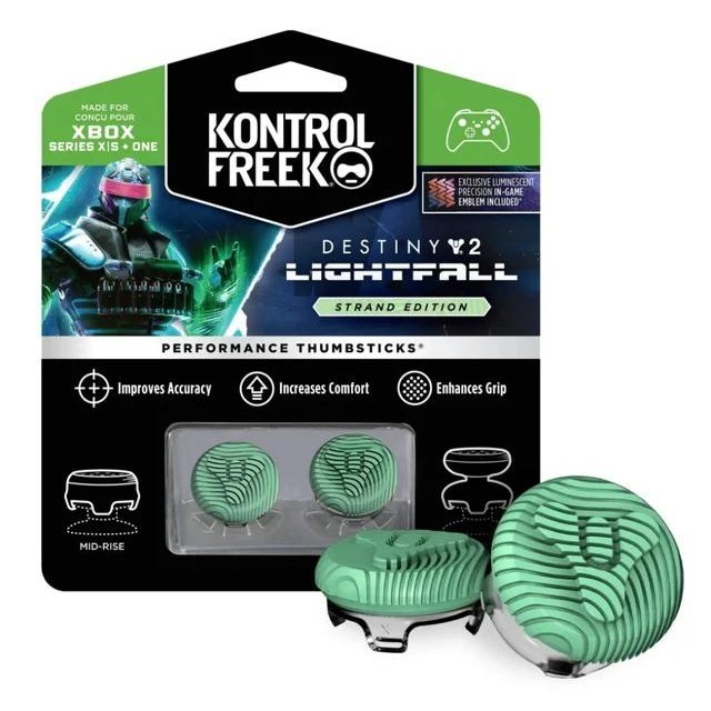 KontrolFreek CQC FPS Freek Galaxy Roxo Para Xbox One E Series X Controller 2 Polegares De Performance 1 Alto Corvo 1 Corte Medio
