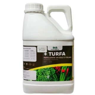 Turfa Liquida Fertilizante Adubo Concentrado Acido Humico De Leonardita Substitui Esterco Cama De Frango Torta De Mamona Para Todo Tipo De Cultivo 5L