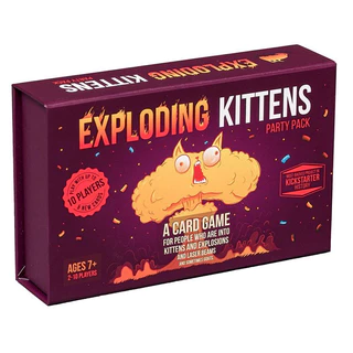 Jogo De Cartas Explodindo Kittens Party Pack Family-Friendly Tabuleiro 10 Jogadores Estratégia De Multiplayer
