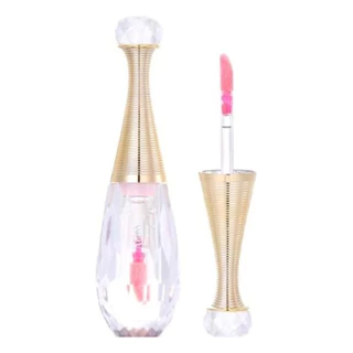 Batom Lip Gloss Diamond Gold Fashion Lips - Lóve Rain Brilho Labial LT-L772 em Oferta na Shopee
