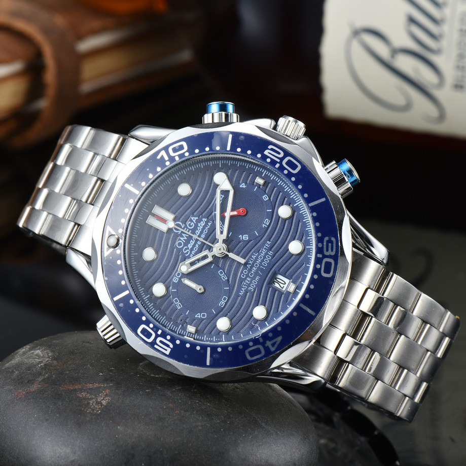 Omega Novo Estilo Relógio De Quartzo Moda Simples Clássico Pulso ...
