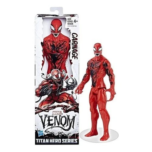 Boneco Venom Vermelho 30 Cm Com Som Articulado | Shopee Brasil