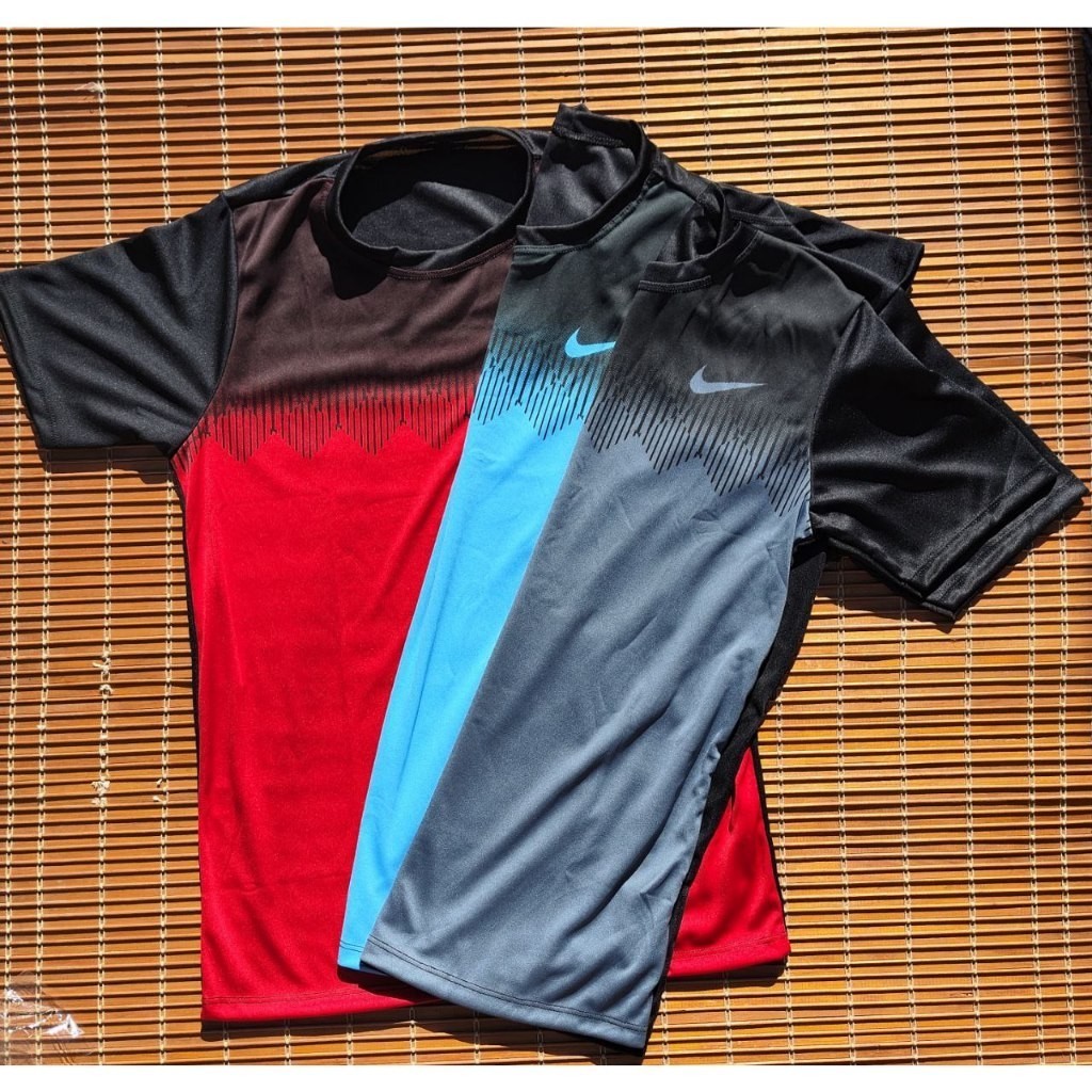 Kit 3 Camiseta Lançamento Estilo Esportiva Malha