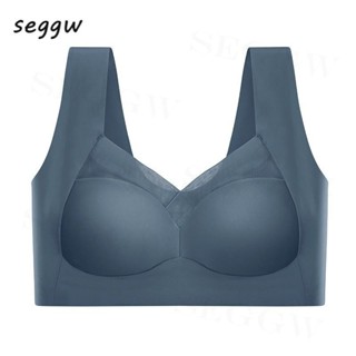 Comfort sem fio Moda Big Cup Super tamanho sobredimensionado Bra