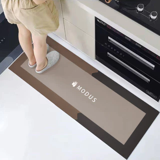 1PC Tapete De Banheiro Marrom Retângulo Diatom Mud Material Absorver Água Antiderrapante 40*120cm