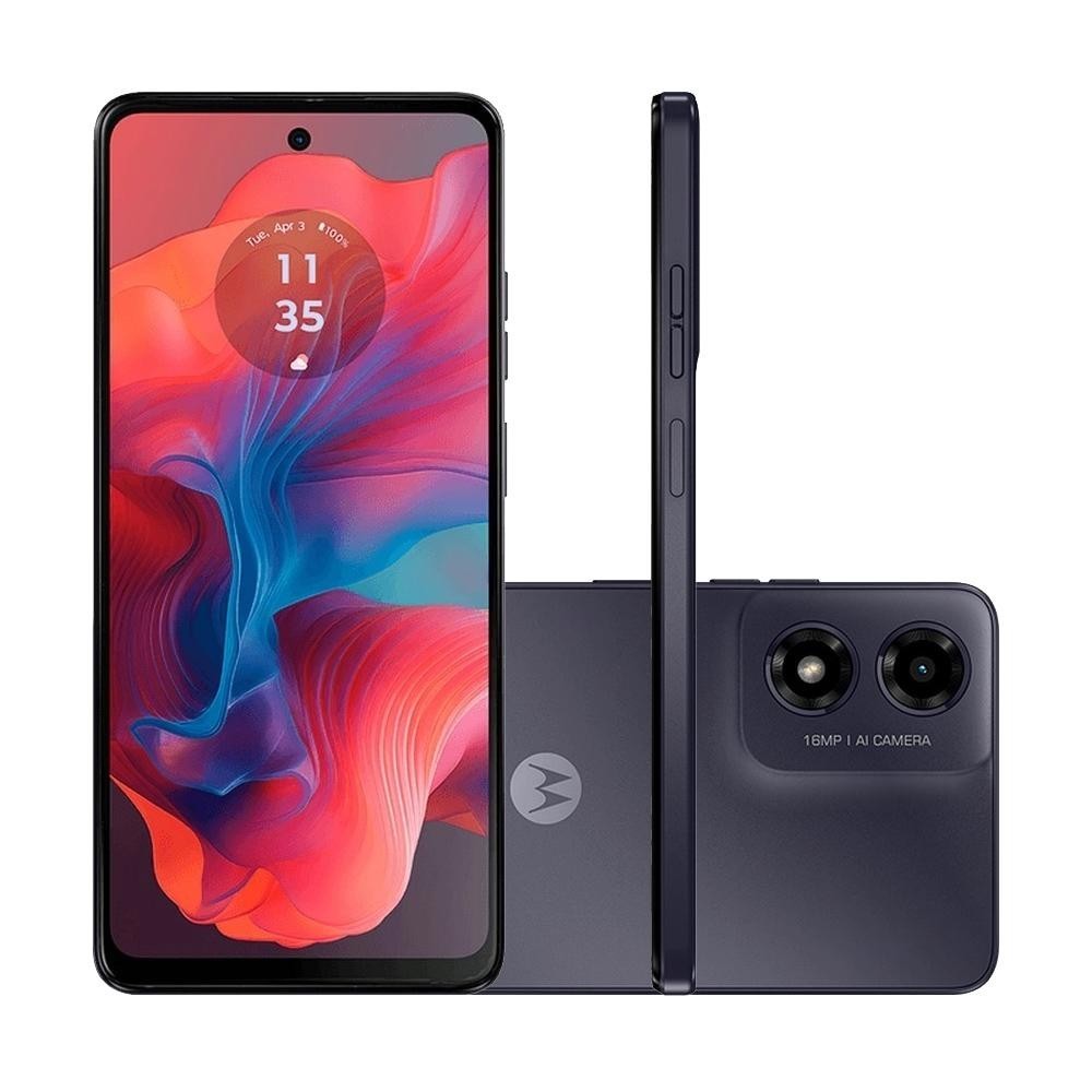 Motorola Moto G04 128Gb 4GB Ram Câmera De 16MP Selfie 5mp Tela 6,6''