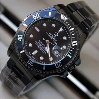 Relógio Social RLX SUBMARINER Masculino Super Luxo Premium Preto Detalhes Cravados Rlx Aço inoxidável Resistênte á Água Super Luxo ENVIO RÁPIDO+ Caixa