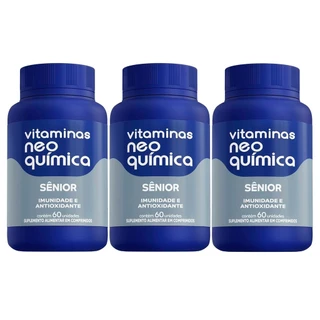 Kit 3 Vitamina Sênior 50+ Com 60 Cápsulas - Neo Química
