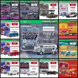 GREENLIGHT 1 : 64 California Lowriders Series Perseguição A Quente FORD Chevrolet Alloy Car Modelo Diecast Kids Toys Boys