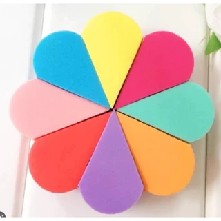 ANA 1108 Conjunto com 8 unidades Esponjas Pizza De Maquiagem Para Base Modelo em Oferta na Shopee