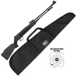 Carabina de Pressão Fixxar Black Nitro 5.5 +Capa+ 100Alvos