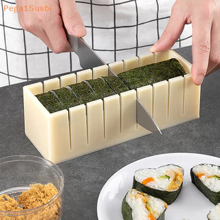 Pega1Susbi Diy Fazedor De Sushi E Molde Circular De Arroz De Algas Marinhas Plástico ele Quadrado Conjunto De Ferramentas Para Fazer