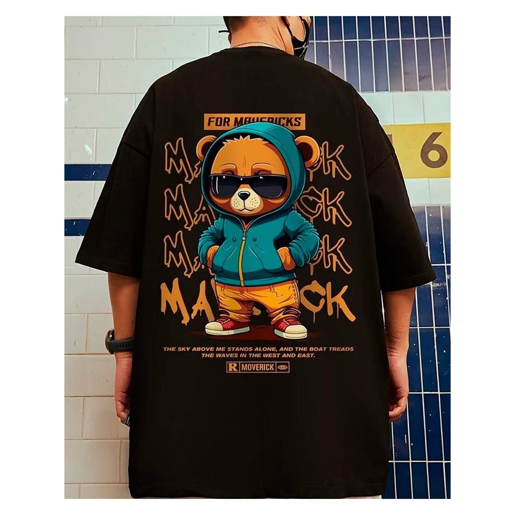 Camiseta Básica Unissex Desenho Nas Costas | Shopee Brasil