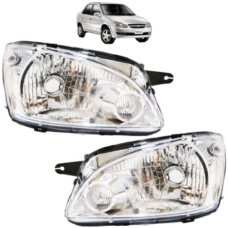 PAR Farol Corsa Classic 2011 2012 2013 2014 2015 2016 Cromado