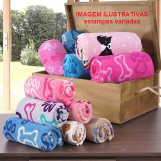 3 Cobertor PET - Coberta para Cachorros, Gatos, Cães - Manta Fofinha