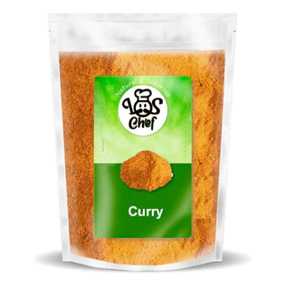 Tempero Curry 2kg, 1kg, 500gr Em Pó Premium Los Chef