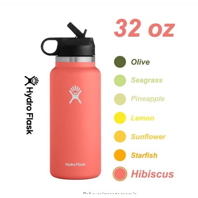 Red hydro flask fashion 24 oz