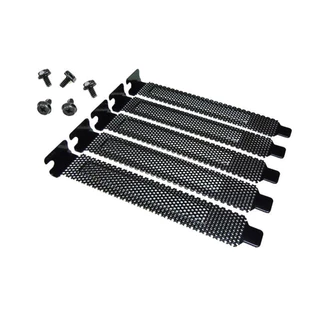 Kit 5 Espelho Filtro Tampa Baia Traseira Gabinete Slot Pci