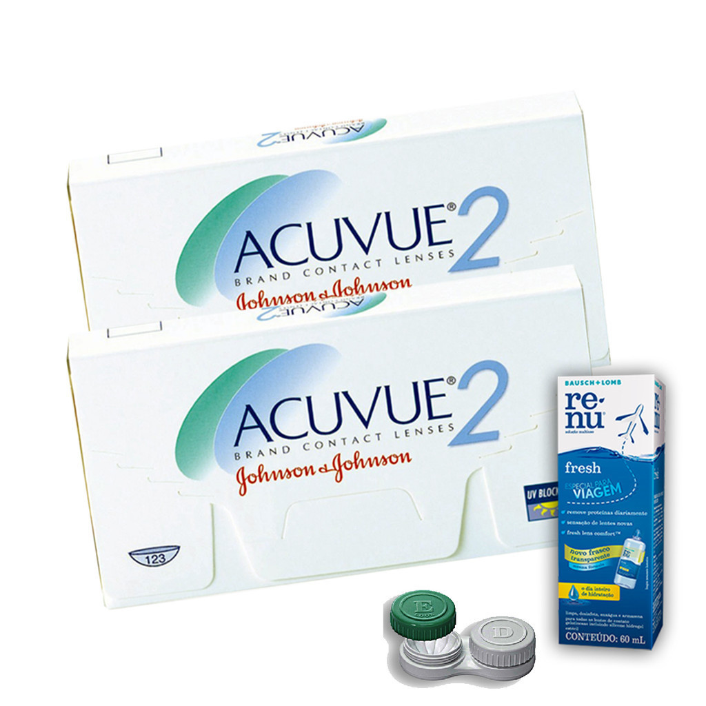 Lente De Contato Acuvue 2 - 02 Caixas