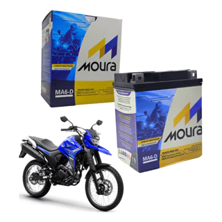 Bateria Biz 125 xre 300 Fazer 250 Cb 300 Lander Tenere 2005 2006 2007 2008 A 2024 Original Moura