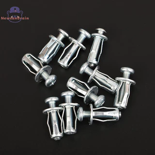 newsandrain 10 Sets M4/M5/M6 Jack Nuts Car Metal Parafuso Petal Com Para Parede Oca Pele De Ferro Nice