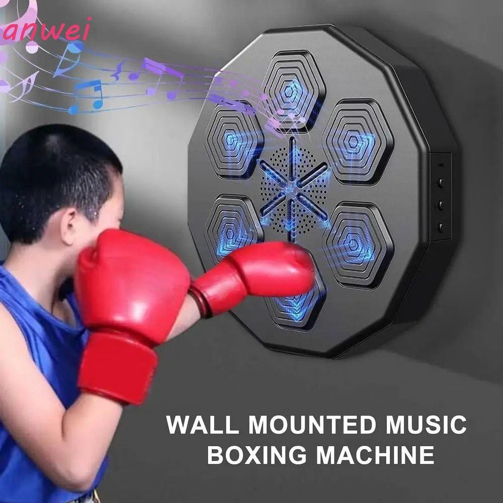 Smart Music Boxing Machine Parede Montada Boxing Eletrônico Pad Crianças /  adultos