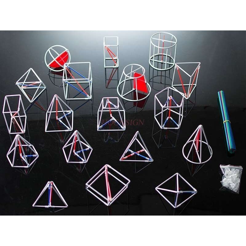 Modelo De Demonstração De Geometria Tridimensional , Auxiliares De ...