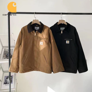 Bordado Logotipo Carhartt Casaco Original Chore Unisexo Bombardeiro Exterior