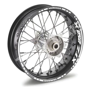 Kit Refletivo de Adesivos para Rodas e Frisos para Moto Yamaha Xtz 250 X XTZ 250X XTZ250X