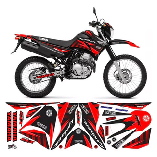Adesivos Moto Yamaha Lander 250 2009 A 2019 Kit 26