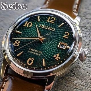 Seiko Men Watch Quartz Calendário De Moda Empresarial De Quartzo Relógio De Couro SEO
