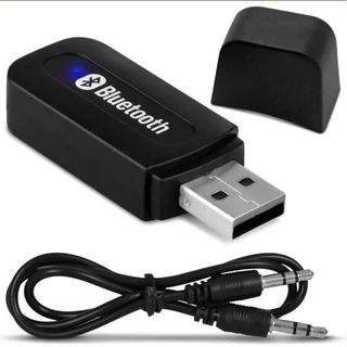 Adaptador Receptor De Música Bluetooth USB P2 Para Som Automotivo (3.5 Mm)