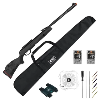 Carabina Gamo 5.5 Black Fusion c/ Acessórios Tiro Esportivo
