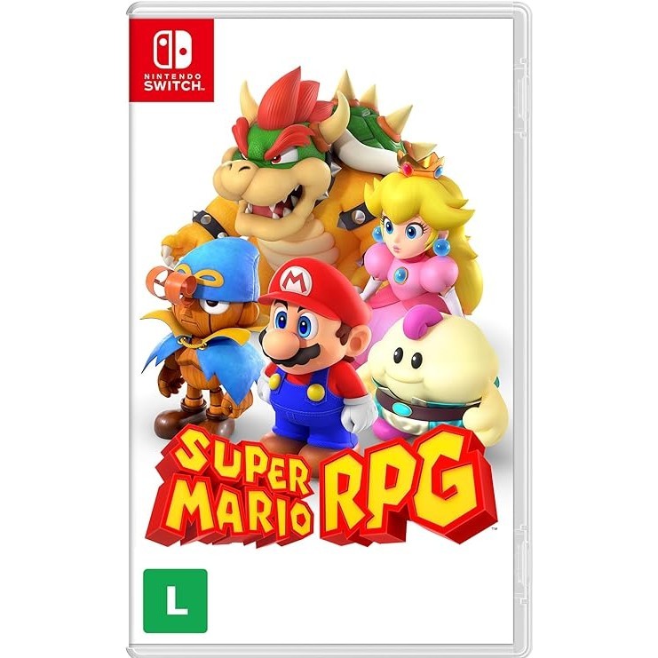 Jogo Super Mario Rpg Nintendo Switch Lacrado Original