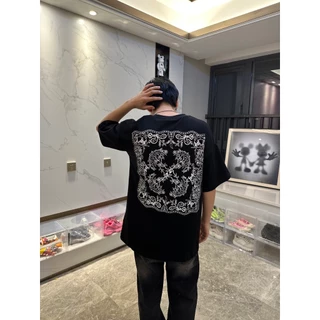 111637ac Versátil Primavera/Verão Puro Algodão Camiseta De Manga Curta Para Meninos Americano Impresso Meio Top Novo Estilo