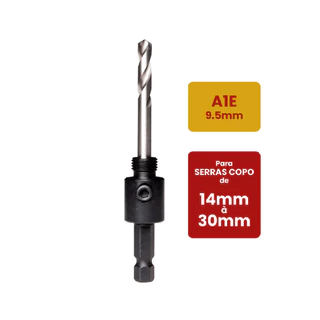 Suporte Fixo Serra Copo Broca 9,5Mm 3/8