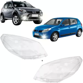 Lente Farol Renault Sandero 2008 2009 2010 2011