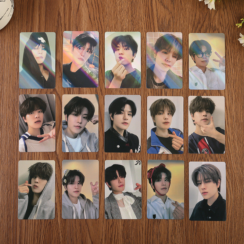 8-15pcs/set Stray Kids ROCK STAR Cartões Fotográficos Lomo Felix