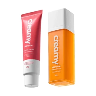 Duo Creamy Serum Facial Vitamina C 30ml, Calming Cream 40g