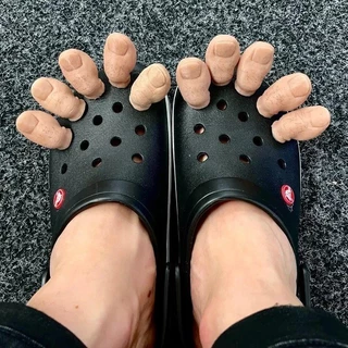 Sapatos Decoração Big Toe Croc Charme