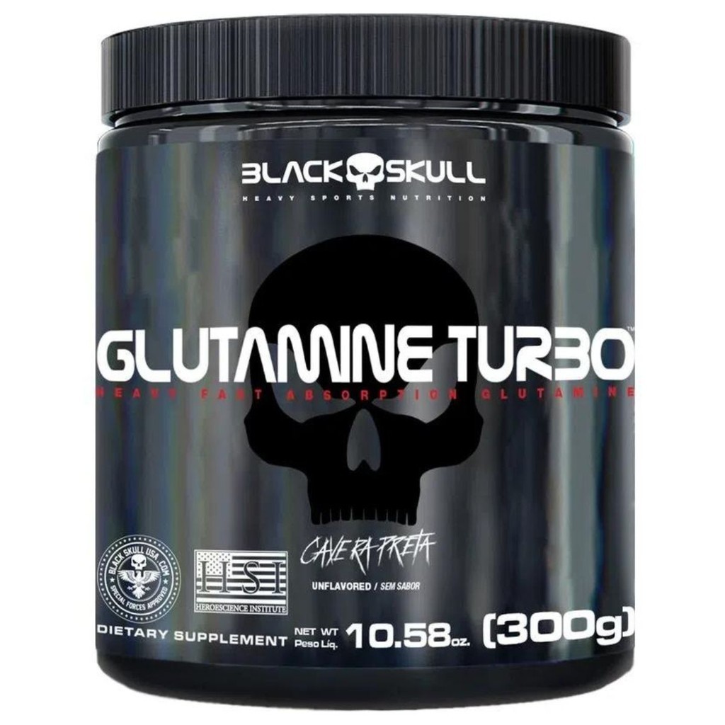 Glutamine Turbo 300g Blackskull