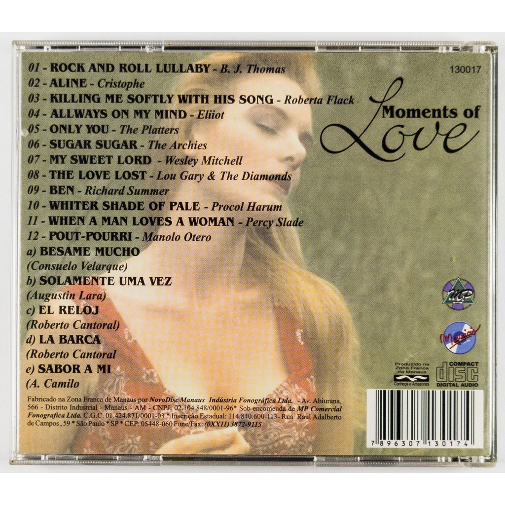 CD Moments of Love Vol. 2 II | Shopee Brasil