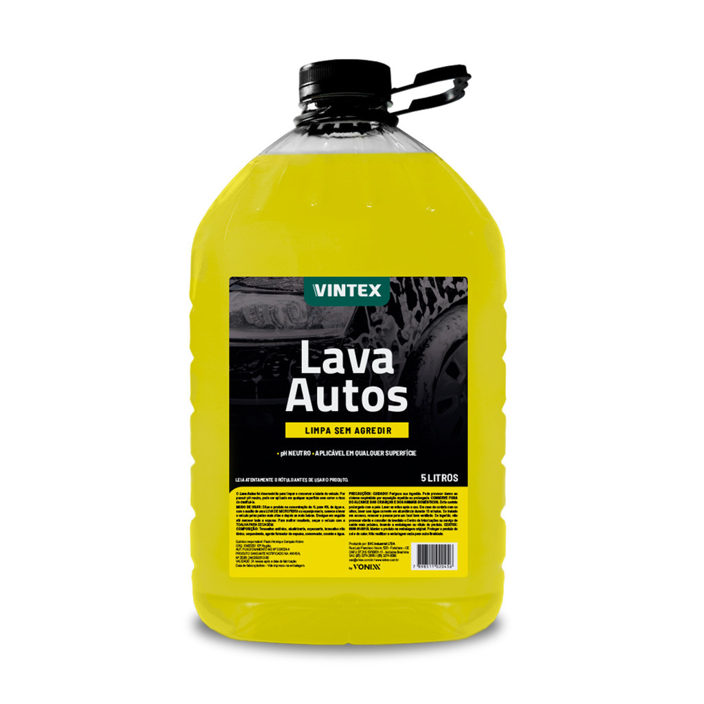 Shampoo Lava Autos Neutro - Vintex
