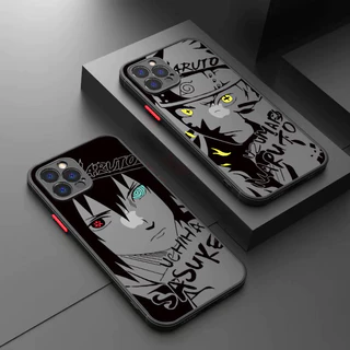 Capa Anime Cool-N-Narutos Para Telefone Samsung Galaxy S23 FE S23 S22 Ultra S21 S24 Plus 5G S21 S20 Nota 20 Matte À Prova De Choque