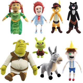 TIMEKEY Boneca De Pelúcia Feia Monster Shrek Plush Macia PP Algodão Recheado