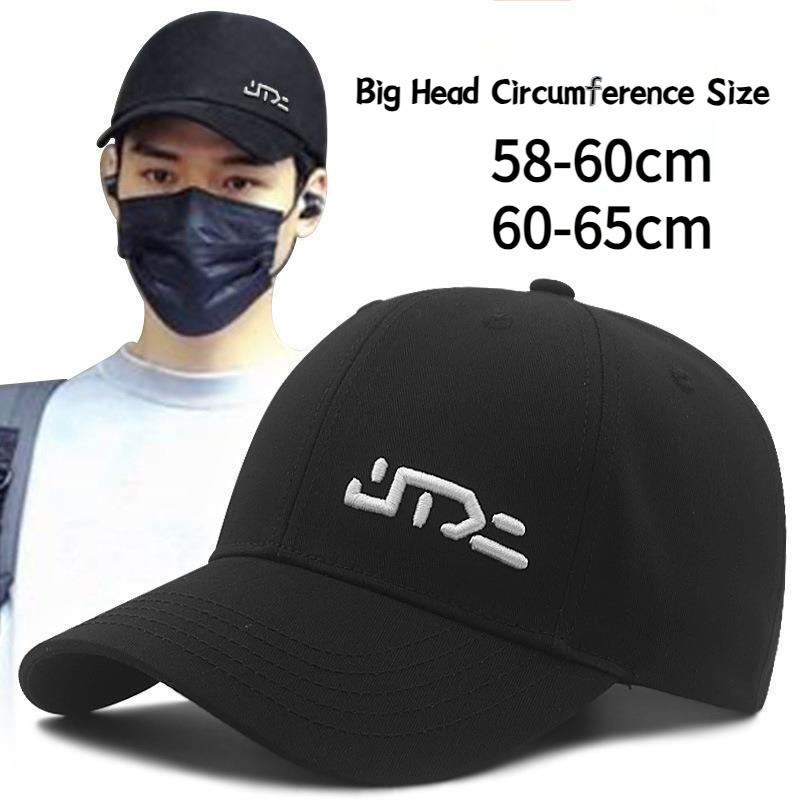 Big Head Adult Plus Size Baseball Cap Man Woman High Quality Hard Top ...
