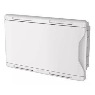 QUADRO SISTEMA VDI EMBUTIR 30X20 TV/REDE/TELEFONE PVC RESISTENTE - KRONA
