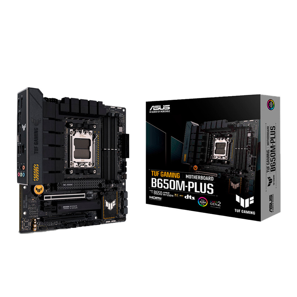 Placa Mãe Asus TUF Gaming B650M-PLUS AMD AM5 mATX DDR5